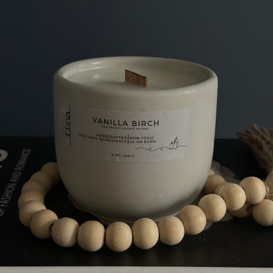 Vanilla Birch - Scented Candle