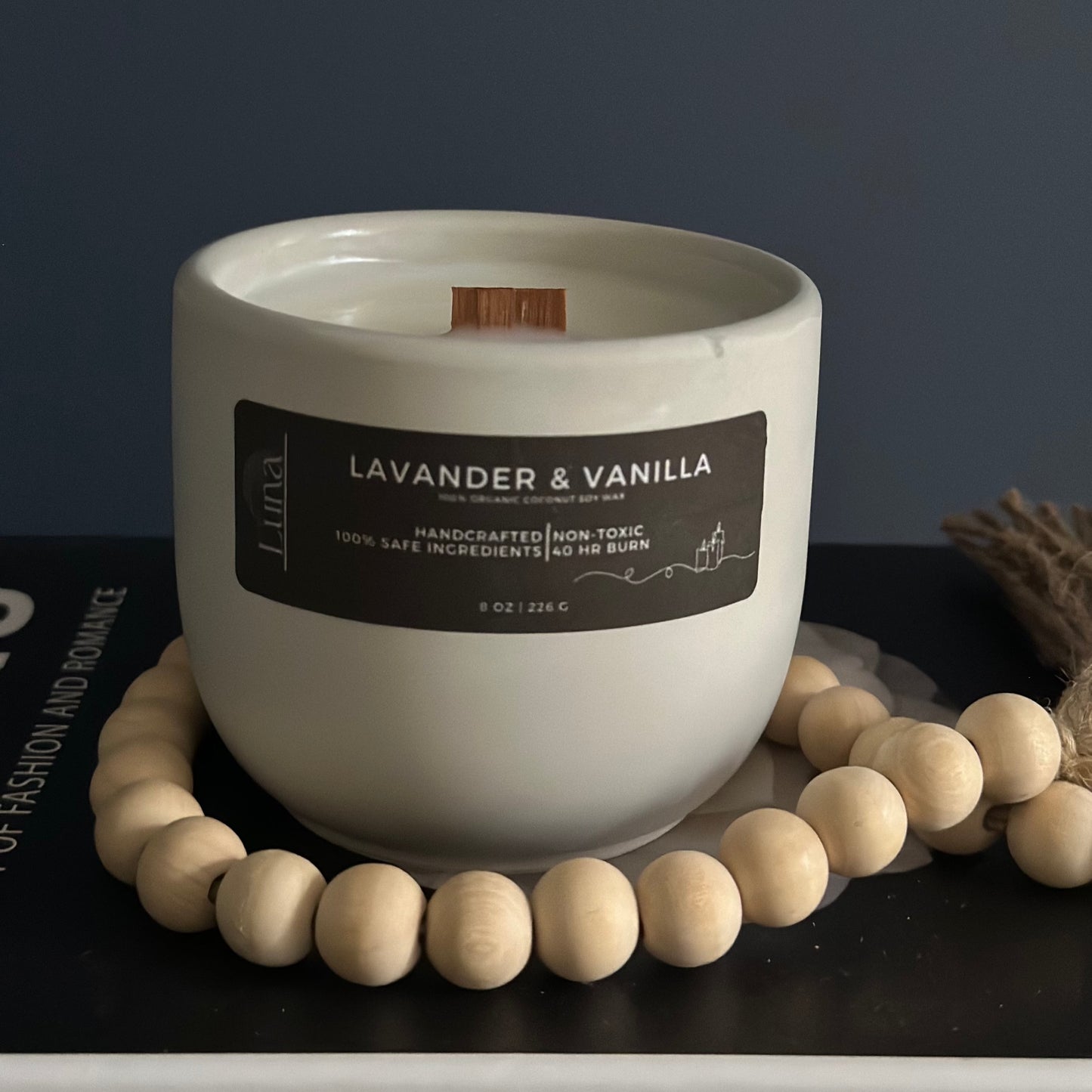 Lavender & Vanilla - Scented Candle