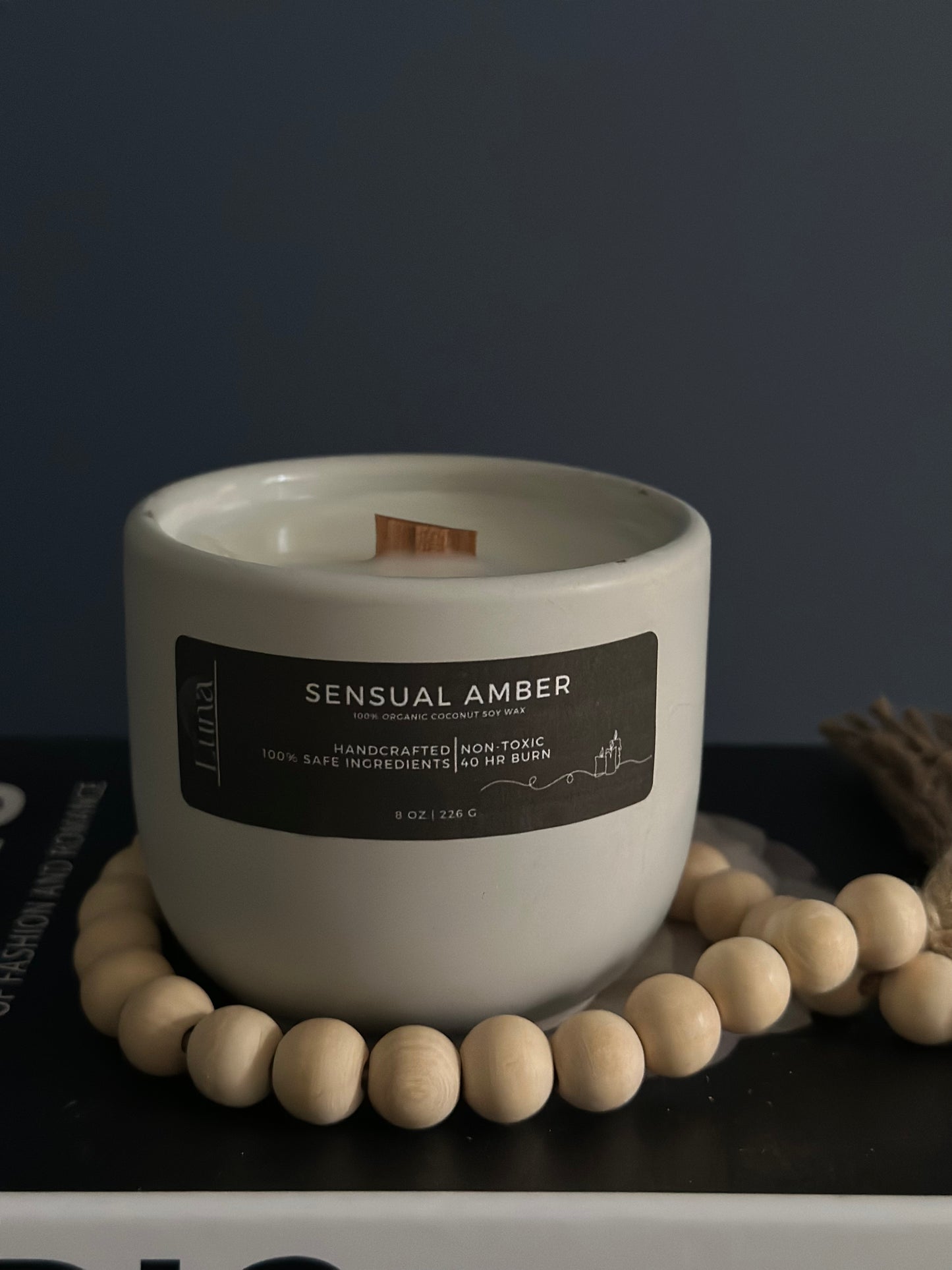 Sensual Amber - Scented Candles