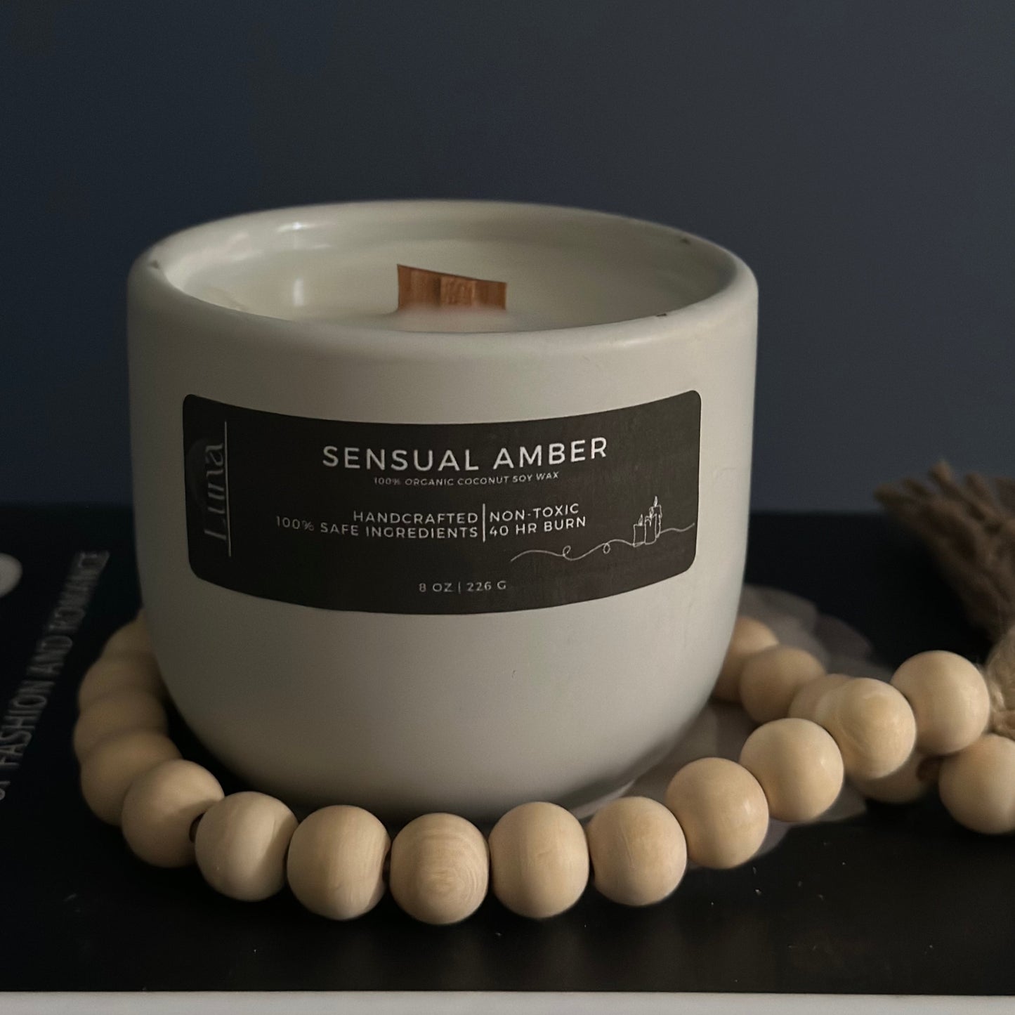 Sensual Amber - Scented Candles